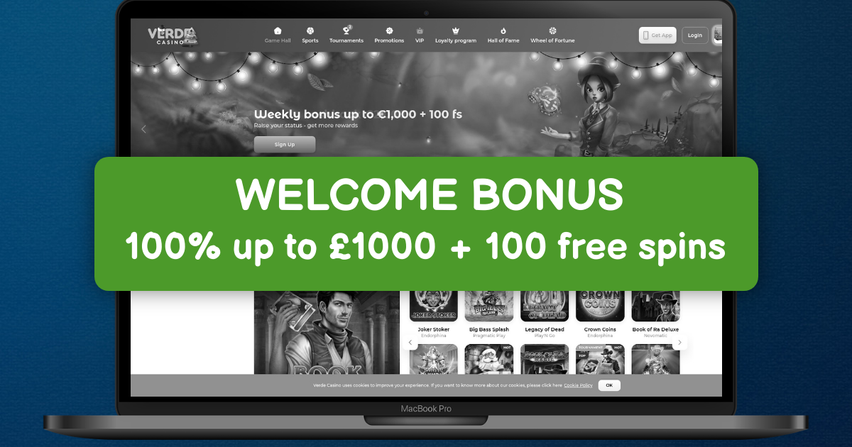 Verde Casino: Best Slots in the UK
